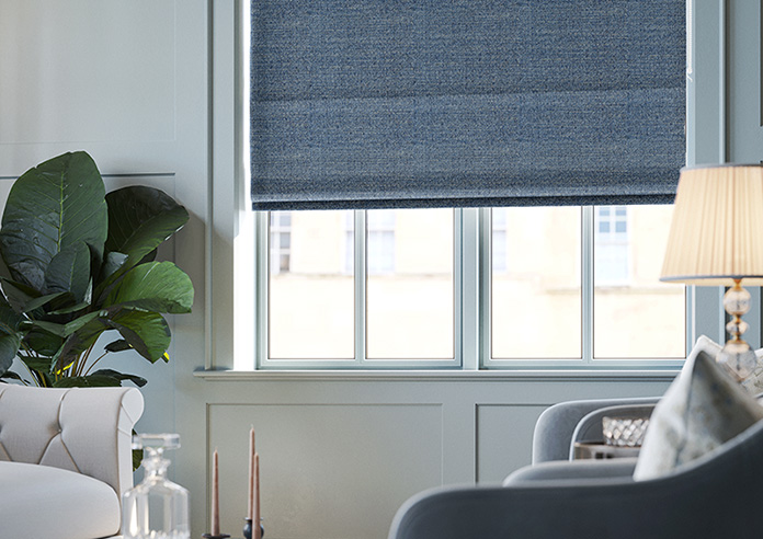 Jakarta, Blue Agate - Twist&Fit Roman Blind - Image 5